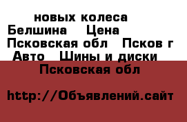 4 новых колеса R14 Белшина. › Цена ­ 10 000 - Псковская обл., Псков г. Авто » Шины и диски   . Псковская обл.